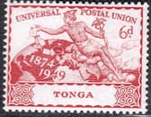 Tonga 1949 Universal Postal Union SG 90 Fine Mint