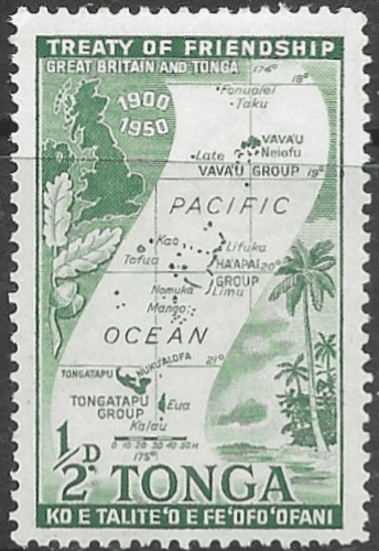 Tonga 1951 Treaty of Friendship SG 95 Fine Mint