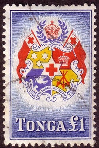 Tonga 1953 SG 114 Coat of Arms Fine Used