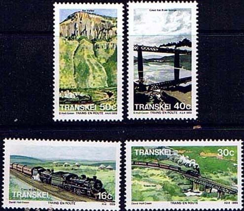 Transkei 1989 Trains Set Fine Mint