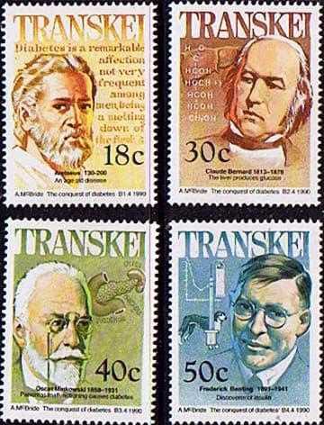 Transkei 1990 Celebrities of Medicine Movement Set Fine Mint