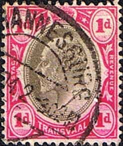 Transvaal 1904 SG 261 King Edward VII Head Fine Used