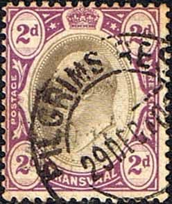 Transvaal 1904 SG 262 King Edward VII Head Fine Used