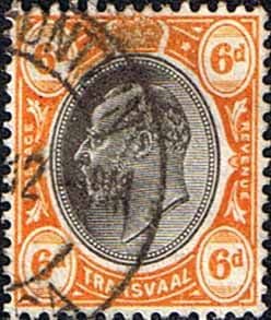 Transvaal 1904 SG 266 King Edward VII Head Fine Used