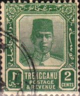 Trengganu 1921 Sultan Suleiman SG 27 Fine Used
