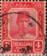 Trengganu 1921 Sultan Suleiman SG 30 Fine Used