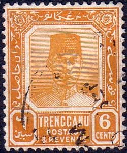Trengganu 1921 Sultan Suleiman SG 33 Fine Used