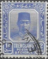 Trengganu 1921 Sultan Suleiman SG 36 Fine Used