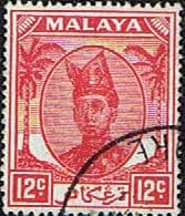 Trengganu 1949 Sultan Ismail SG 76 Fine Used