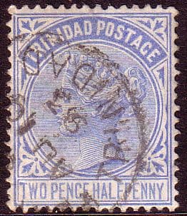 Trinidad 1883 Queen Victoria SG 108 Fine Used