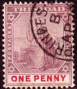 Trinidad 1896 Britania SG 115 Fine Used