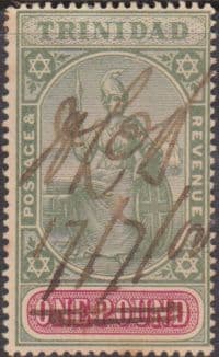 Trinidad 1896 Britania SG 124 Used