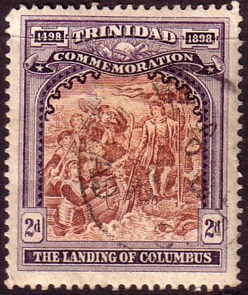 Trinidad 1898 Discovery of Trinidad Good Used