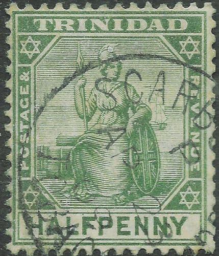 Trinidad 1901 Britannia SG 126 Fine Used