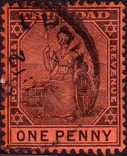 Trinidad 1901 Britannia SG 127 Fine Used