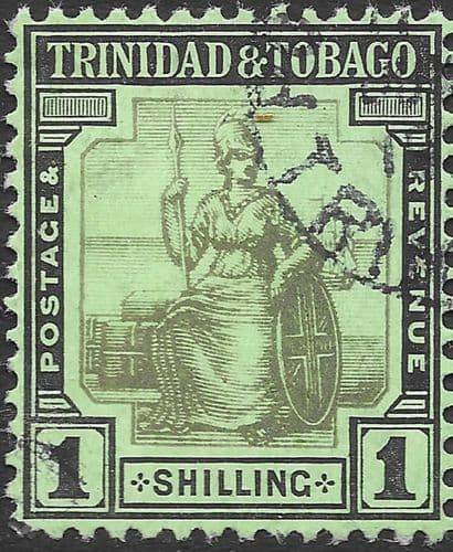 Trinidad and Tobago 1913 Britania SG 154c Fine Used
