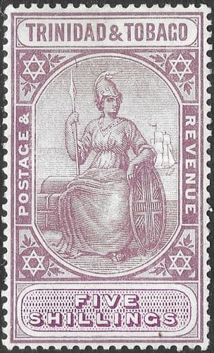 Trinidad and Tobago 1913 Britania SG 155 Fine Mint