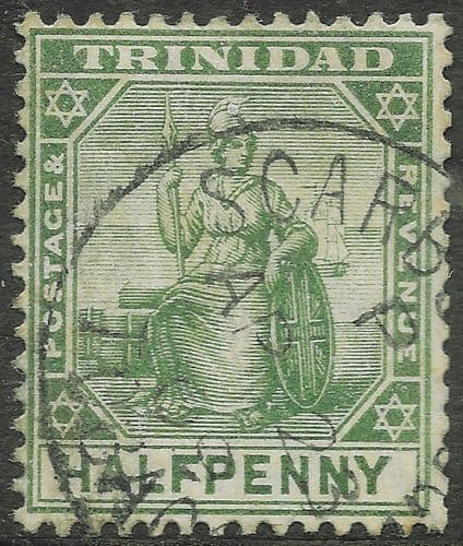 Trinidad and Tobago 1913 Britannia SG 149a Fine Used