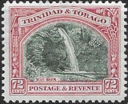 Trinidad and Tobago 1935 First Decimal SG 238 Blue Basin Fine Mint