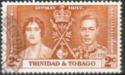 Trinidad and Tobago 1937 SG 244 King George Coronation Fine Used