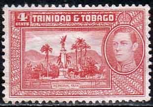 Trinidad and Tobago 1938 SG 249a Memorial Park Fine Mint