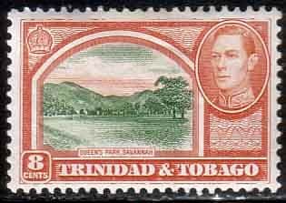 Trinidad and Tobago 1938 SG 251 Queens Park Fine Mint