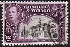 Trinidad and Tobago 1938 SG 252a Town Hall Fine Used