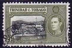 Trinidad and Tobago 1938 SG 253 Government House Fine Used