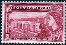 Trinidad and Tobago 1953 SG 271 Post Office and Treasury Fine Mint