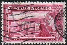 Trinidad and Tobago 1953 SG 271 Post Office and Treasury Fine Used