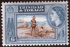Trinidad and Tobago 1953 SG 272 Discovery of Lake Asphalt Fine Mint