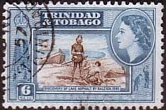 Trinidad and Tobago 1953 SG 272 Discovery of Lake Asphalt Fine Used