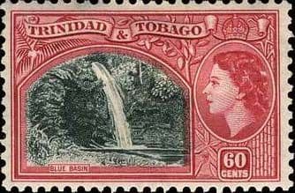 Trinidad and Tobago 1953 SG 276 Blue Basin Fine Mint