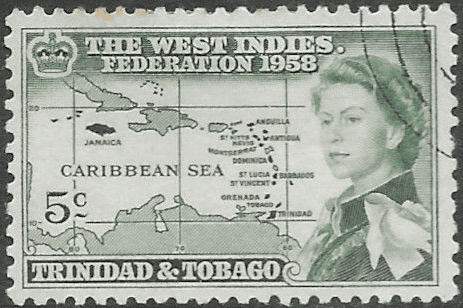 Trinidad and Tobago 1958 BWI Federation SG 281 Fine Used