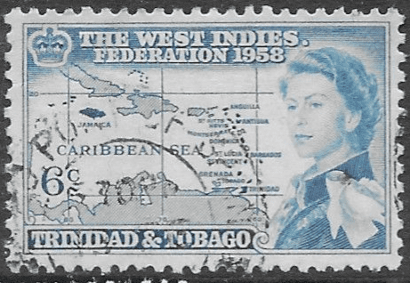 Trinidad and Tobago 1958 BWI Federation SG 282 Fine Used