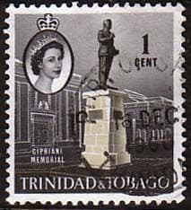 Trinidad and Tobago 1960 SG 284 Ciprani Memorial Fine Used