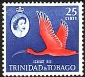 Trinidad and Tobago 1960 SG 292 Bird Scarlet Ibis Fine Mint