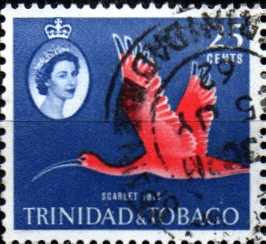 Trinidad and Tobago 1960 SG 292 Bird Scarlet Ibis Fine Used