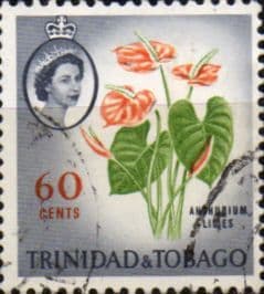 Trinidad and Tobago 1960 SG 295 Lillies Fine Used