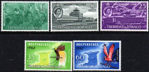 Trinidad and Tobago 1962 Independence Set Fine Mint