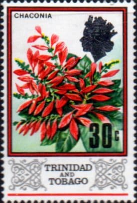 Trinidad and Tobago 1969 SG 349 Chaconia Plant Fine Mint