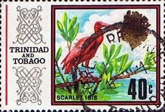 Trinidad and Tobago 1969 SG 350 Bird Scarlet Ibis Fine Used
