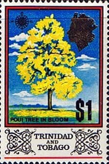 Trinidad and Tobago 1969 SG 352 Poui Tree Fine Mint