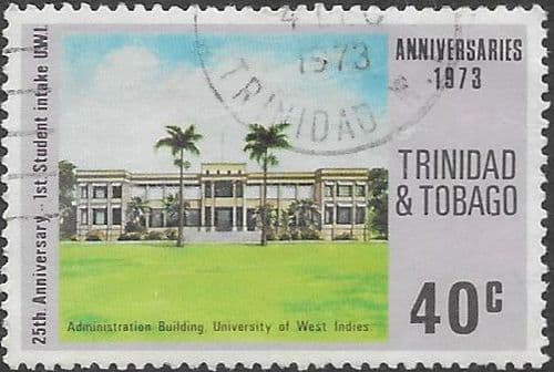 Trinidad and Tobago 1973 Anniversaries SG 438 Fine Used