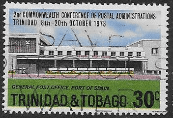 Trinidad and Tobago 1973 Commonwealth Postal Conference SG 445 Fine Used