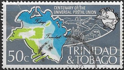 Trinidad and Tobago 1974 Universal Postal Union SG 452 Fine Used