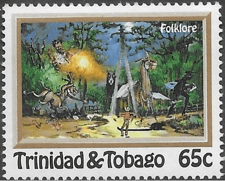 Trinidad and Tobago 1982 Folklore Local Spirits and Demons SG 611 Fine Mint
