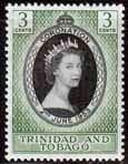 Trinidad and Tobago Queen Elizabeth II 1953 Coronation Fine Mint
