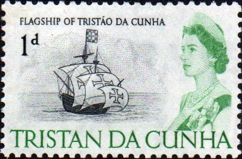 Tristan Da Cunha 1965 SG 72 Ships Flagship Fine Mint