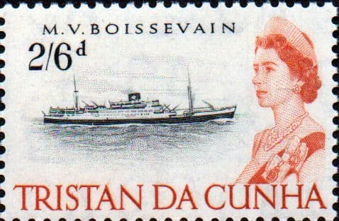Tristan Da Cunha 1965 SG 82 Ship MV Boissevain Fine Mint